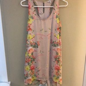 Floral Print Racerback Sundress
